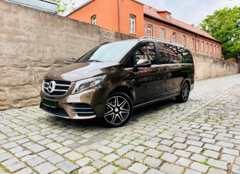 mercedes klasa V brązowy